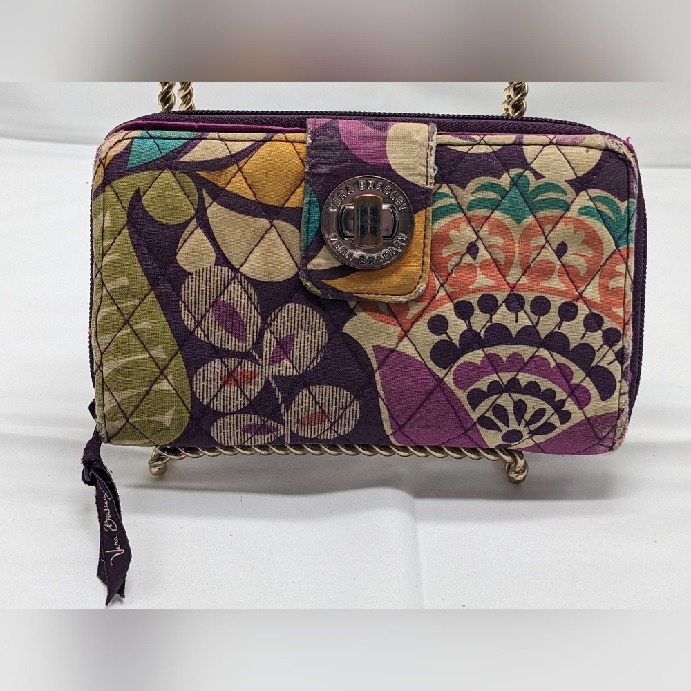 Vera Bradley - purple colorful wallet